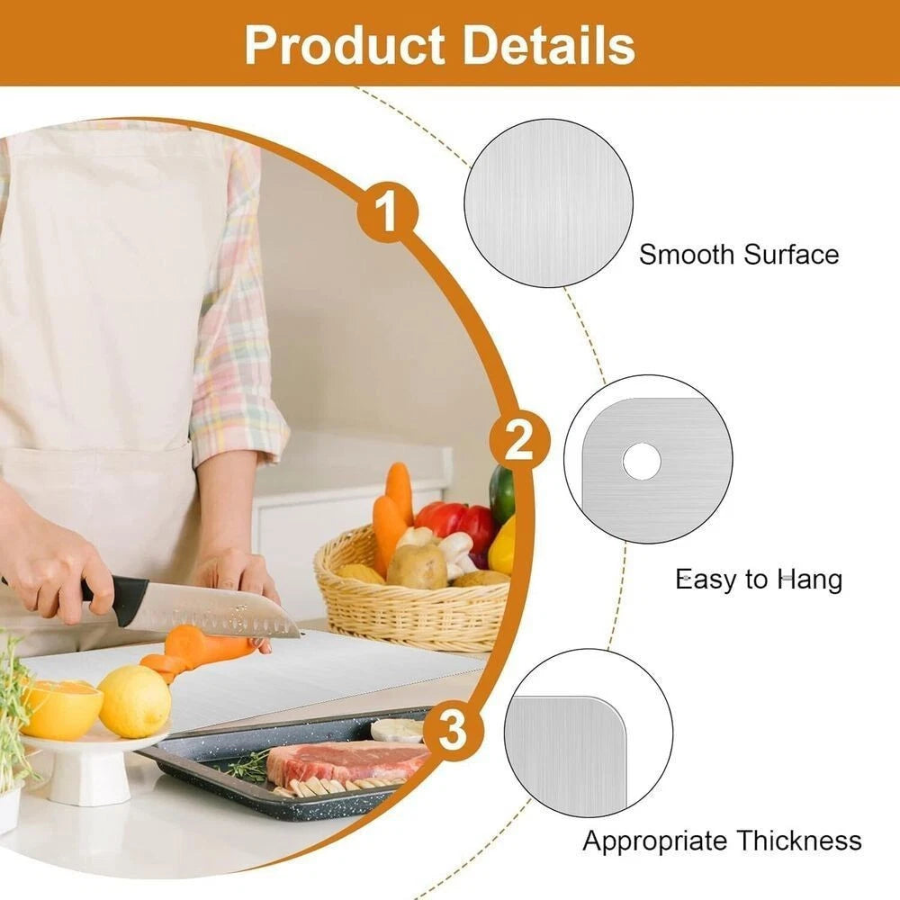 Stainless Steel Chopping Board