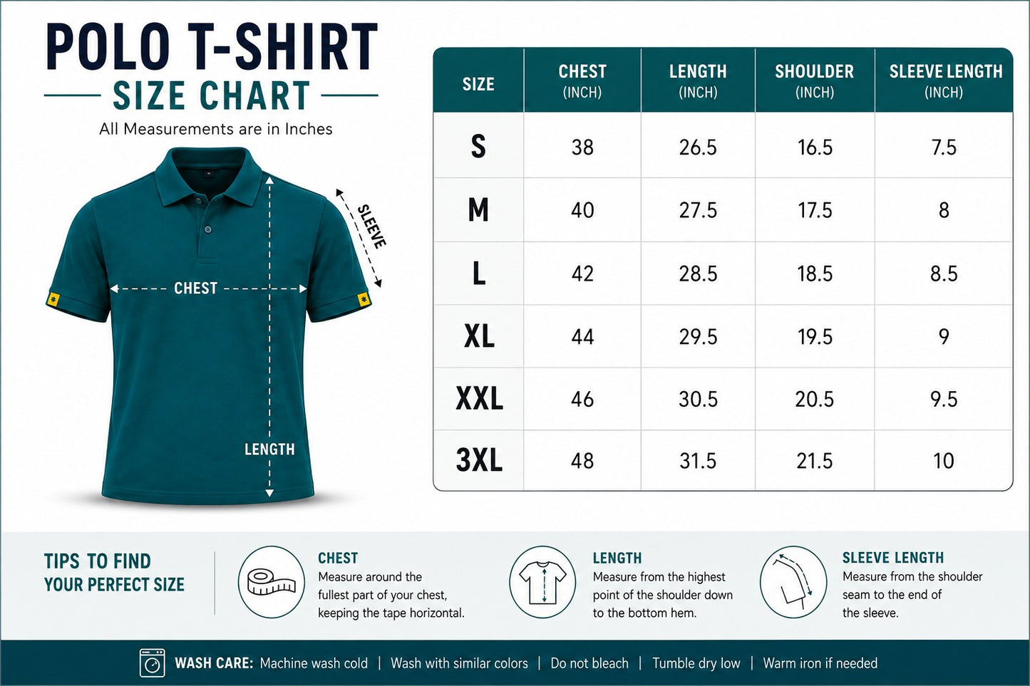 New Pack of 5 Polyester polo Tshirt (assorted color)