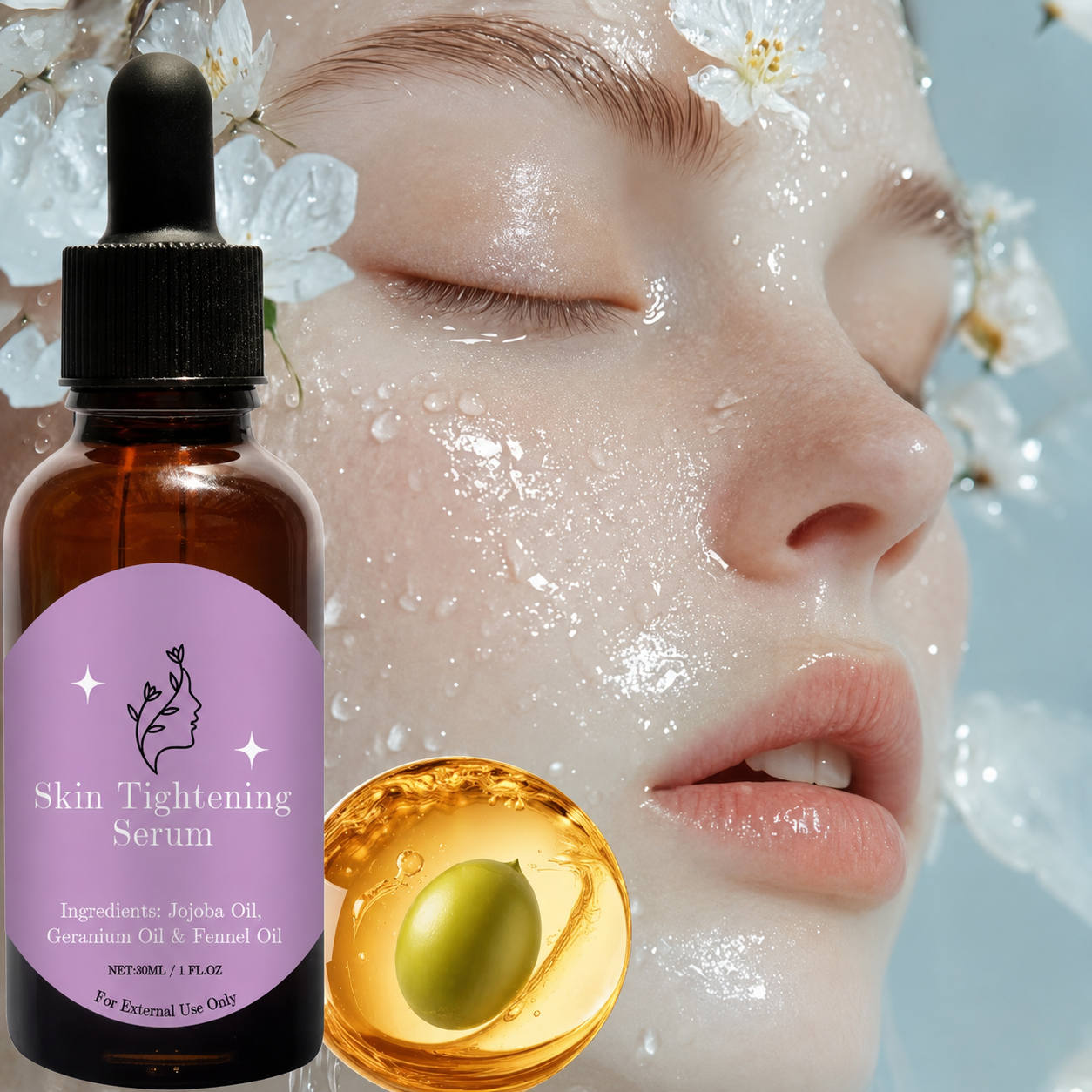 Skin tightening serum 30 ml Each Pack Of 2