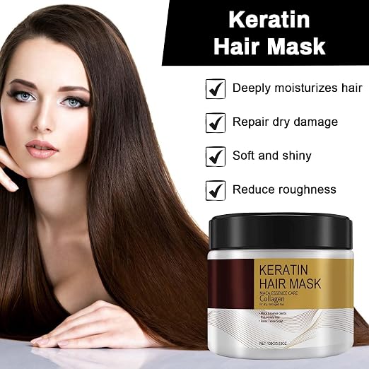 Keratin Hair Mask Pack Of 2