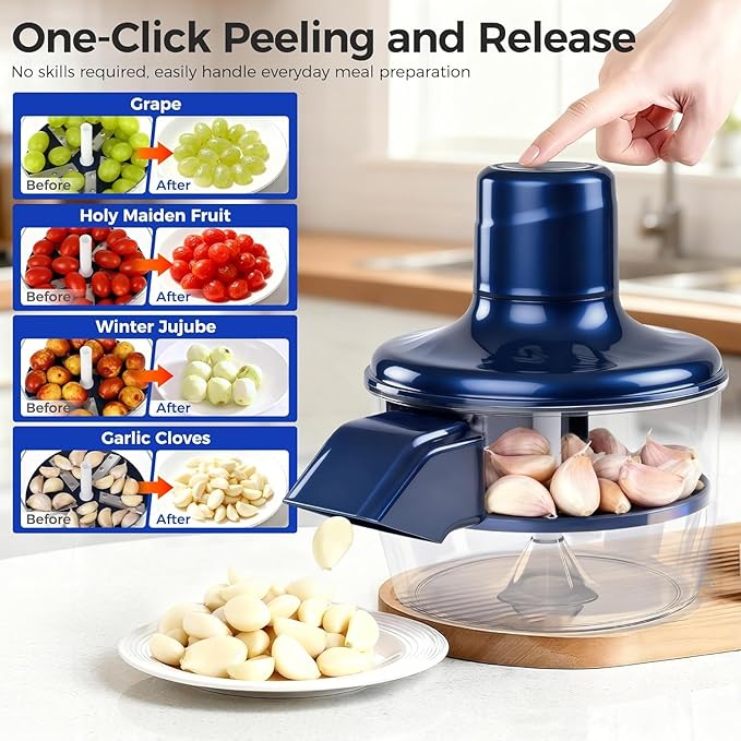 Cordless Fruit Skin Remover for Small Fruits, Easy Peeling Kitchen Tool 1PC - CL-GA-1743