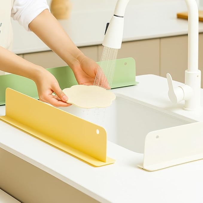 New Kitchen Silicone Sink Splash Guard Mat pack 2