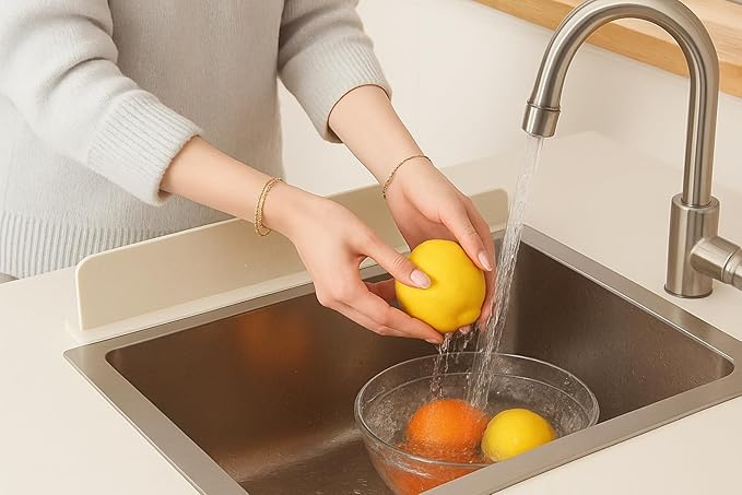 New Kitchen Silicone Sink Splash Guard Mat pack 2