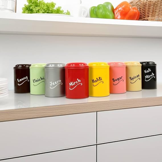 Home Small Airtight Unbreakable Container Boxes 250ml (pack of 8)